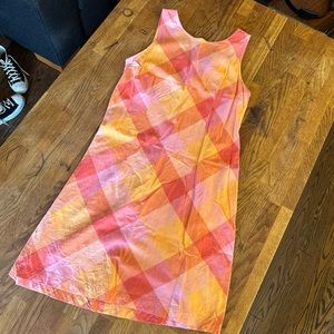 Vintage Faded Glory 90s Plaid Dress